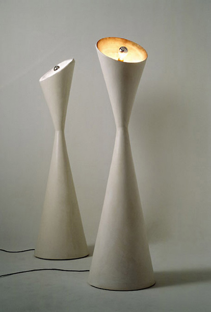 2 Lith lampen in een studio